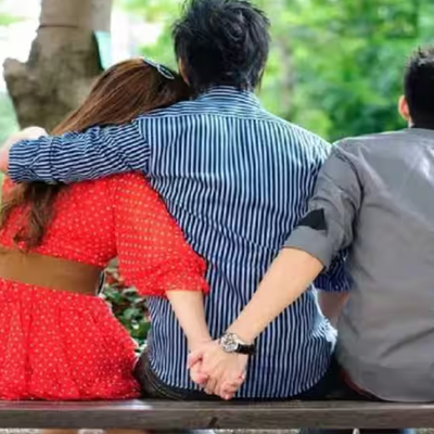 Couple holding hands rebuilding trust